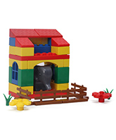 Peacock - Elephant Block Set