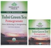 Organic India Tulsi Green Tea Pomegranate
