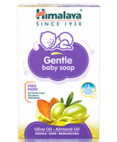 Himalaya Baby Soap Oils Of Olive & Almond 125 gm, Gentle Baby Soap Oils Of Olive & Almond