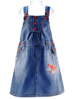 Nauti Nati - Girls Jumper Denim Pocket style