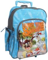 Looney Tunes - Trolley School Bag Blue 18 Inches