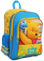 Winnie The Pooh - Blue Yellow 16 Inches School Bag 