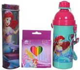 Disney - Stationery Set With Princess Print Bottle
