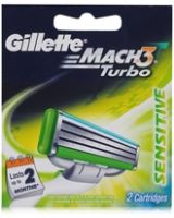 Gillette Mach3 Turbo Sensitive - 2 Cartridges