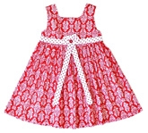 Frangipani Kids - Sleeveless Floral Printed Frock