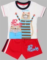 Child World - Half Sleeves T-Shirt And Shorts Set