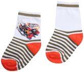Hot Wheel - Socks With Print And Stripes