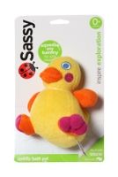 Bath Toys  - Sassy - Cuddly Bath Pals - Ducky