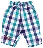 Palm Tree - Checked Shorts