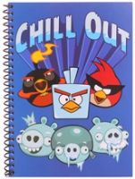 Angry Birds - Chill Out Print Spiral Notebook