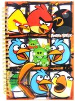 Angry Birds  - 3D Spiral Notebook
