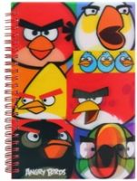 Angry Birds - 3D Spiral Notebook