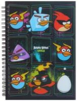 Angry Birds - 3D Spiral Notebook