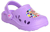 Barbie -  Purple Clog With Back Strap
