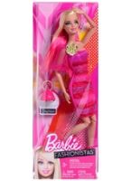 Barbie - Fashionista Blond Barbie Doll Dressed In PiNK