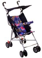 New Natraj - Umbrella Buggy DLX(Blue)