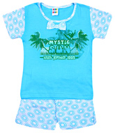 SAPS - Half Sleeves T-Shirt And Shorts Set