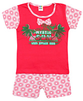 SAPS - Half Sleeves T-Shirt And Shorts Set