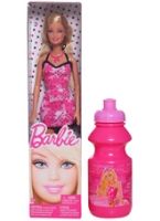 Doll Printed Dress 1 3 Years+, Barbie fashion doll comes with free water ...