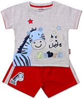Child World - Half Sleeves T-Shirt and Shorts Set