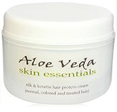 Aloe Veda Silk and Keratin Hair Protein Cream