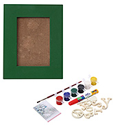 The Bright Side -  Do It Yourself Photo Frame Kit Green