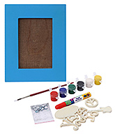 The Bright Side - Do It Yourself Photo Frame Kit  Blue
