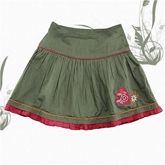 ShopperTree - Unique Skirt With Pink Flower