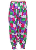 SAPS - Mix Color Print Herem Pants