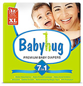 Baby Hug - 7 in 1 Premium Baby Diapers