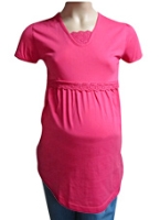Mama & Bebe - Half Sleeves Top With Lace