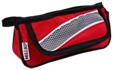 Misaki - Pencil Pouch Single Zip Dark Red