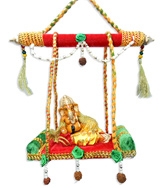 Anant Ganesha On A Swing - HC002