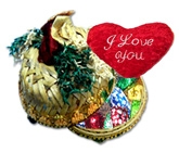 Anant Choco Romance Chocolates In A Cane Box