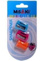 Misaki  - Single Pencil Sharperners  Set of 3 