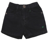Palm Tree  - Casual Black Shorts