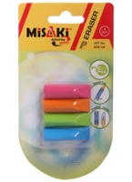 Misaki - Pencil Top Eraser Set