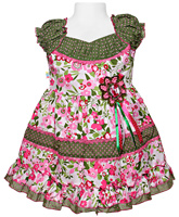 SAPS - Floral Printed Frill Frock