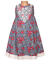 Biba - Sleeveless Printed Kurta