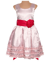 Baby Hug - Satin Princess Frock