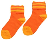 Cute Walk - Contrast Colored Bright Socks