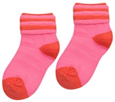 Cute Walk - Contrast Colored Bright Socks
