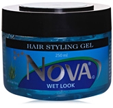 Nova Wet Look Hair Styling Gel - Aloe Vera
