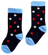 Cute Walk -  Socks With Mulitcolored Dots