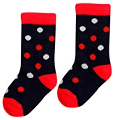 Cute Walk -  Socks With Mulitcolored Dots