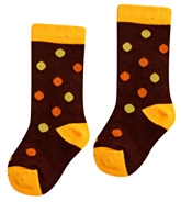 Cute Walk -  Socks With Mulitcolored Dots