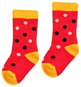 Cute Walk -  Socks With Mulitcolored Dots