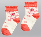 Cute Walk - Floral Design Sock
