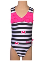 Barbie - OnePiece Striped Swim Suit VCut