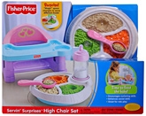 Fisher Price - Servin' Surprises High Chair Set